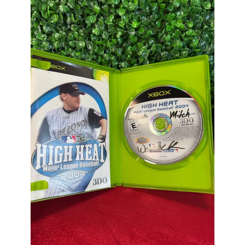 High Heat Major League Baseball 2004 video game for the Xbox console Video Game